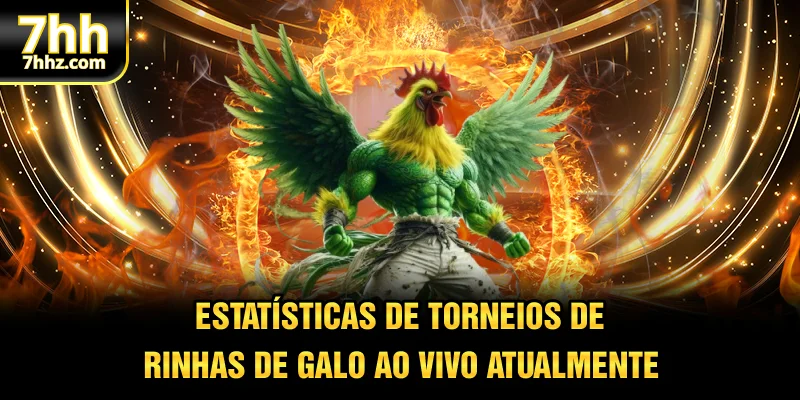 Estatísticas de torneios de rinhas de galo ao vivo atualmente